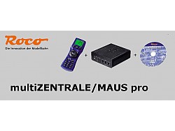 MultiZANTRALE/MAUS pro Digitální bezdrátová centrála ROCO + multiMAUSpro + SW Rocomotion