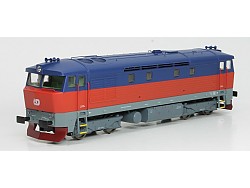 Dieselová lokomotiva řady 751 144 ČD - analog