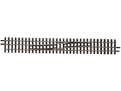 Přejezd v 3kolejové splítce HO-HOm pravý/levý 228mm