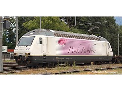 AKCE !!! Elektrická lokomotiva 465 017 Růžový panter, BLS, ZVUK