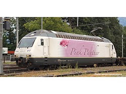 AKCE !!! Elektrická lokomotiva 465 017 Růžový panter, BLS, DCC+zvuk
