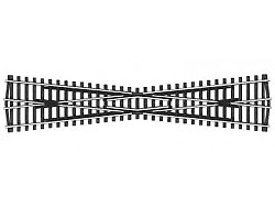 H0 - Křižovatka 12°, délka 249 mm - CODE 100 Streamline