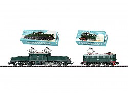 Märklin 31100 H0 2er-Set E-Loks Rh Da der SJ und Krokodil der SBB Marklin 31100 H0 sada 2 elektrických lokomotiv Rh O...