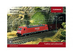 Katalog FLEISCHMANN měřítko N rok 2017/2018