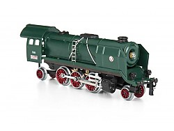 Parní lokomotiva Mikádo - zelená