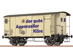 krytý vůz Gklm, SBB, Appenzeller