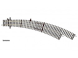 Oblouková výhybka pravá R3/R4 419,6mm/30°