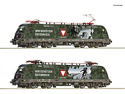 Elektrická lokomotiva 1116 182-7 Bundesheer, ÖBB, DCC+zvuk