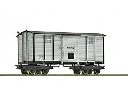 Vagon na materiál pro úzkorozchodnou lesní železnici