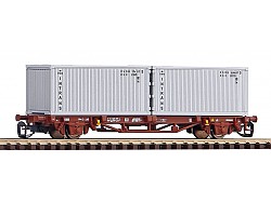 kontejnerový vůz Lgs579 ČD + 2x20' Intrans