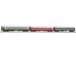 Set 3 osobních vozů vlaku D 244 Brest - Köln