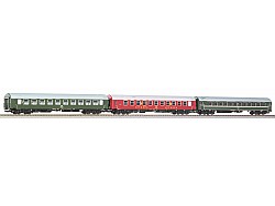 Set 3 osobních vozů vlaku D 244 Brest - Köln