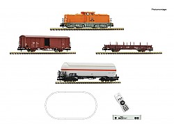 Z21 startovní set s dieselovou lokomotivou a nákladním vlakem DR