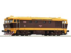 dieselová lokomotiva ČSD 752.068-7, DCC+ZVUK