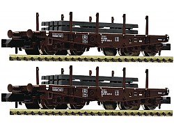 2 ks. Sada: Těžký plochý vůz, ÖBB