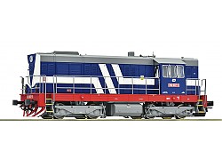 Dieselová lokomotiva ČD 742 007-8, DCC + zvuk