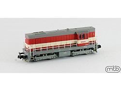 Dieslová lokomotiva ČD 742.030
