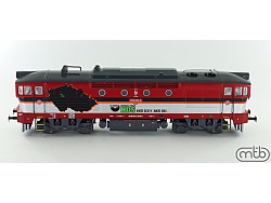 Motorová lokomotiva 750 202 Brejlovec, KDS