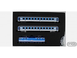 Set osobního vlaku ČD 163.026 + 2x Bt ČD, DCC