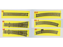 Sada kolejí pro počáteční nádraží