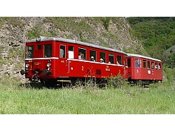 Motorový vůz Hurvínek M131.1278 + CDlm