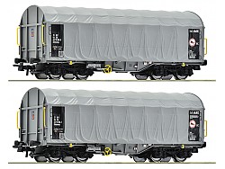 Set dvou kusů plachtových vozů, CD