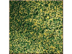 Travnatý koberec s jarními květy