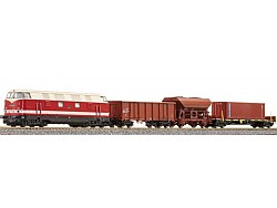 Digitální set TT s modelovým kolejivem DR, loko BR 218