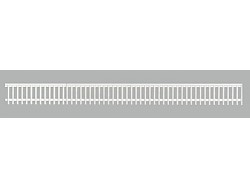 Dřevěný plot (200 cm)