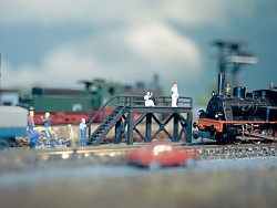 Pracovní plošina pro lokomotivu