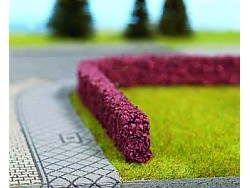 Živý plot červený 10 x 6 mm x 50 cm - sada 2 ks