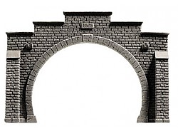 Tunelový portál 2-kolejný PROFI 12,3 x 8,5 cm - 1 ks