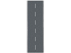 Silnice šedá 4 cm široká a 1 m dlouhá - 1 ks