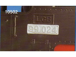 Štítek kovový s číslem lokomotivy 