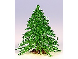 Jehličnatý strom stř (výška cca 3cm) 