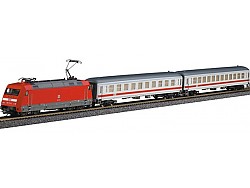 Startovací set os.vlaku s Elektrickou loko BR 101 DB modelové koleje