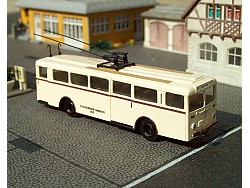 1947 Henschel/Kässbohrer Gr.II Trolley Bus (Hannover) ivory/brown line