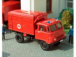 1974 Robur Lo2002A KTW Feuerwehr Ambulance