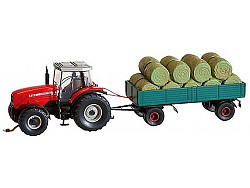 Car system - Traktor MF s nákladem