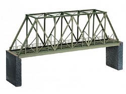 Příhradový most , rovný