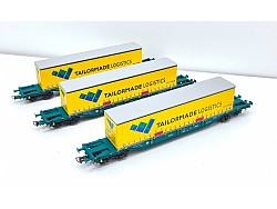 Set tří kontejnerových vozů NMBS, limitovaná série